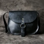 The Elira Leather Crossbody Purse