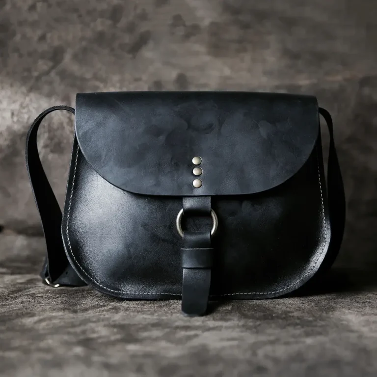 The Elira Leather Crossbody Purse