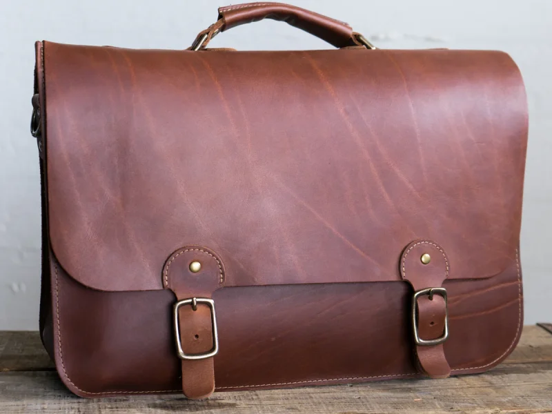 The Heritage Leather Messenger
