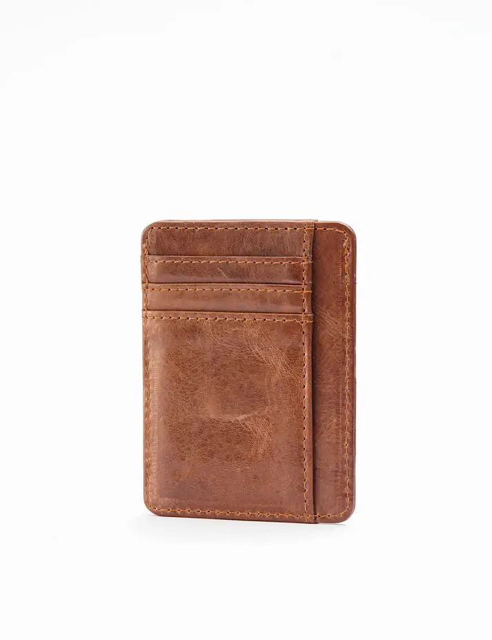 Ember Vintage Leather Card Holder