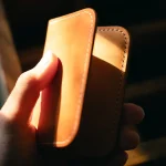 The Olmo Russet Slim Leather Wallet