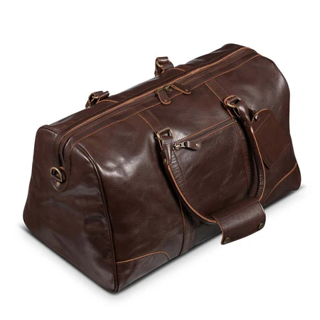 The Legacy Carryall – Antique Brown Leather