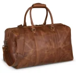 The Legacy Carryall – Saddle Brown Leather